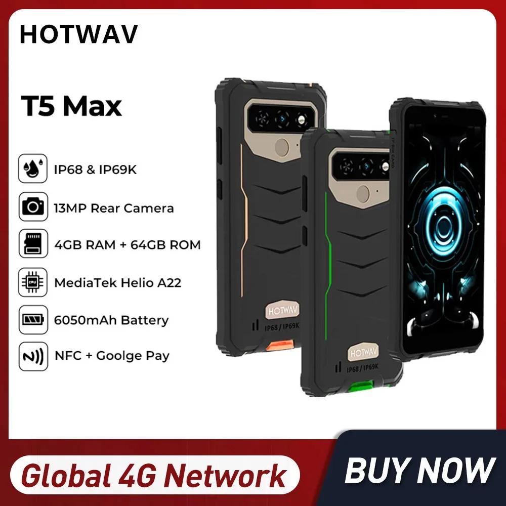HOTWAV T5 ƽ ߰ Ʈ, 6.0 ġ ȭ,  ھ, 4GB + 64GB, 6050mAh 뷮 ͸, 13MP ī޶, ȵ̵ 13 ޴ NFC